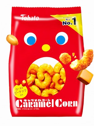 Snack Lovely Tohato Caramelo con Cacahuetes 70 grs.