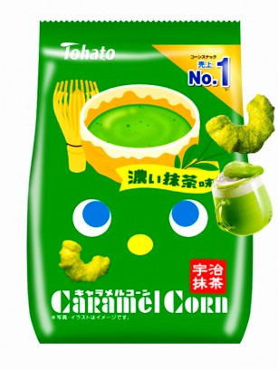 Snack Lovely Tohato Matcha | Caramel Corn 65 grs.