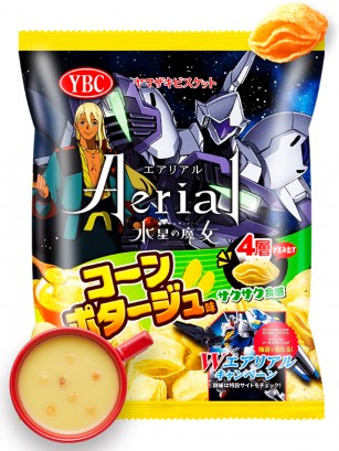 Snack de Maíz Asado sabor Potaje de Maíz | Aerial | Edición Mobile Suit Gundam 70 grs.