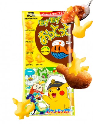 Snack Okito Usukushi Sabor Pollo y Curry | Edición Pokémon | Pocket 10 grs.