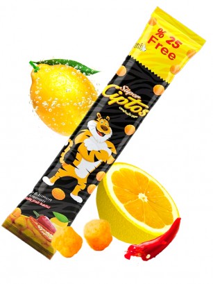 Snack estilo Cheetos | Sabor Limón Picante 20 grs.