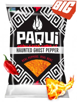 Nachos Picantes con Guindilla Ghost Pepper | Paqui 198 grs.