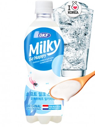 Soda Coreana Milkis Sparkling 500 ml.