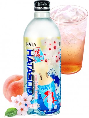 Soda Ramune de Melocotón Momo Hatasoda | Hata 500 grs