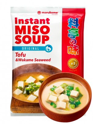 Sopa Instantánea de Miso, Tofu y Wakame | Ryotei No Aji | 8 Raciones