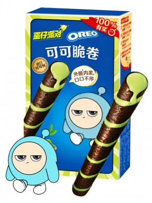 Sticks de Barquillo de Oreo rellenos de Té Verde Matcha | Eggy Party Edi 50 grs.