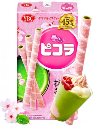 Sticks de Barquillos de Sakura relleno de Matcha | 58 grs.
