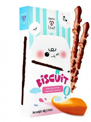 Sticks de Chocolate Con Toppings de Caramelo | Estilo Pocky 40g.