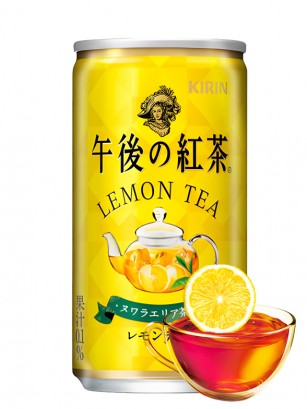 Té Negro Nuwara con Zumo de Limón | Kirin | Lata 185ml.