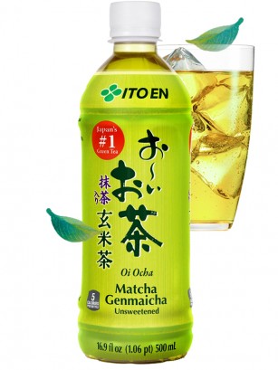Té Verde Genmaicha Sin Azúcar | 500 ml.