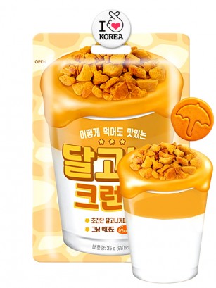 Toppings Coreanos Crunchy Dalgona 25 grs.